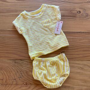 Terry summer outfit baby